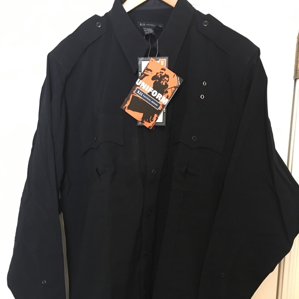5.11 Navy Blue long sleeve shirt. Tactical series.